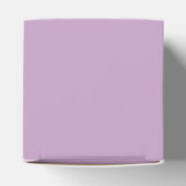Lilac Solid Color Heart Geschenkschachtel (Oben)