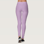 Lilac Solid Color Leggings (Rückseite)