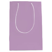 Lilac Solid Color Mittlere Geschenktüte (Vorderseite)