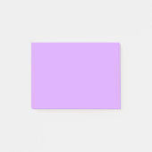 Lilac Solid Color Post-it Klebezettel (Vorderseite)
