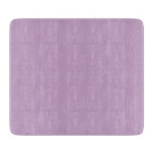 Lilac Solid Color Schneidebrett (Vorderseite)