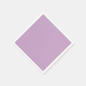 Lilac Solid Color Serviette (Ecke)