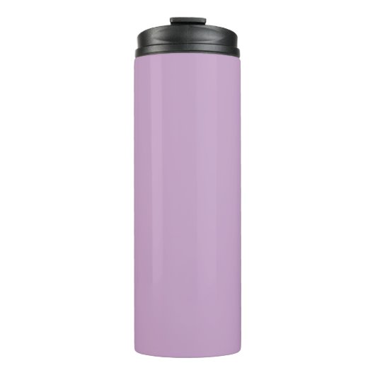 Lilac Solid Color Thermosbecher (Vorderseite)