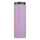 Lilac Solid Color Thermosbecher (Rückseite)