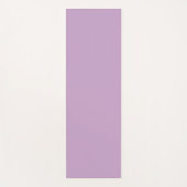 Lilac Solid Color Yogamatte (Vorderseite)
