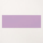 Lilac Solid Color Yogamatte (Vorderseite (Horizontal))