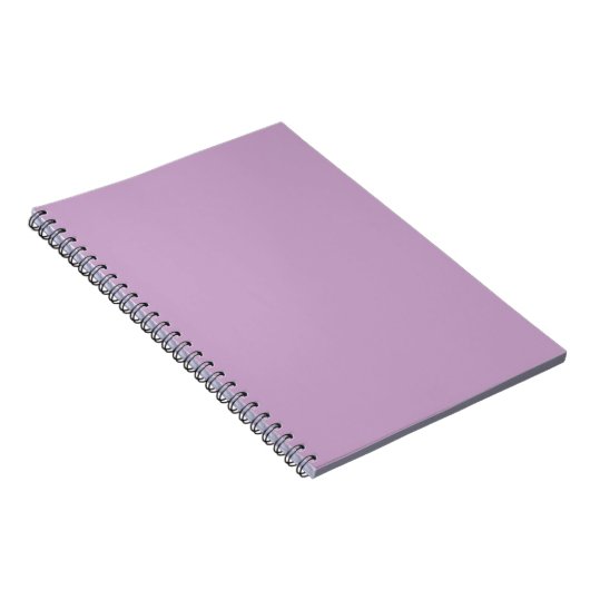 Lilac Spiral Notebook Notizblock (Rechte Seite)