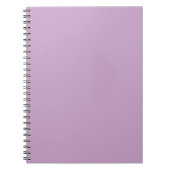 Lilac Spiral Notebook Notizblock (Vorderseite)