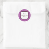 Lilac Spring Rays Sticker (Tasche)
