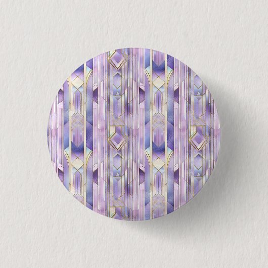 Lilac Stains Glas Elegance Button (Vorderseite)