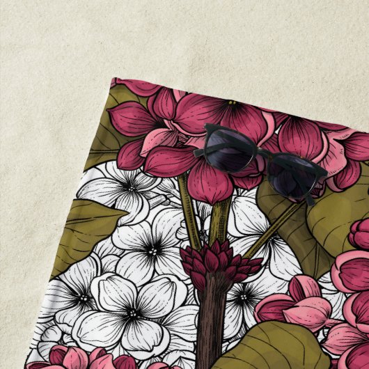 Lilac Strandtuch (Beispiel)