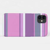 Lilac Streifen Case-Mate iPhone Hülle (Rückseite (Horizontal))