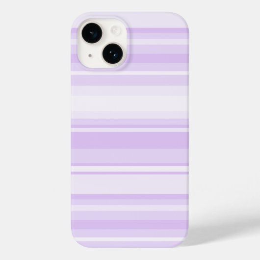 Lilac Streifen Case-Mate iPhone Hülle (Rückseite)