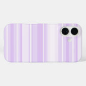 Lilac Streifen Case-Mate iPhone Hülle (Rückseite (Horizontal))