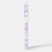 Lilac Streifen Case-Mate iPhone Hülle (Rückseite / Links)