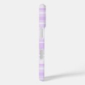 Lilac Streifen Case-Mate iPhone Hülle (Rückseite / Rechts)