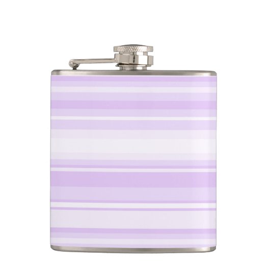 Lilac Streifen Flachmann (Vorderseite)
