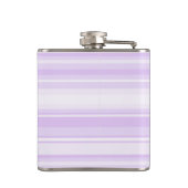 Lilac Streifen Flachmann (Rückseite)