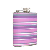 Lilac Streifen Flachmann (Rechts)