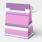 Lilac Streifen Geschenkschachtel (Rückseite)