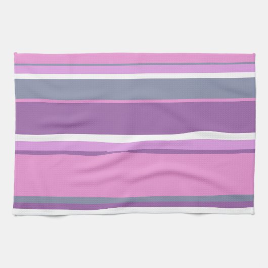 Lilac Streifen Geschirrtuch (Horizontal)