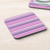 Lilac Streifen Getränkeuntersetzer (Linke Seite)