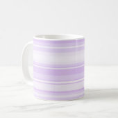 Lilac Streifen Kaffeetasse (Vorderseite Links)