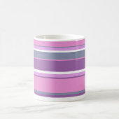 Lilac Streifen Kaffeetasse (Mittel)
