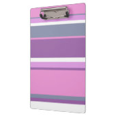 Lilac Streifen Klemmbrett (Links)