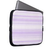 Lilac Streifen Laptopschutzhülle (Vorne Rechts)