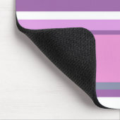 Lilac Streifen Mousepad (Ecke)