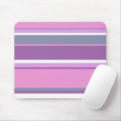 Lilac Streifen Mousepad (Mit Mouse)
