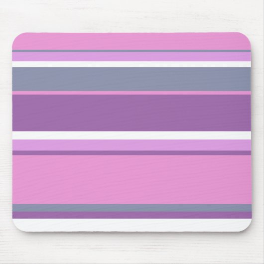 Lilac Streifen Mousepad (Vorne)