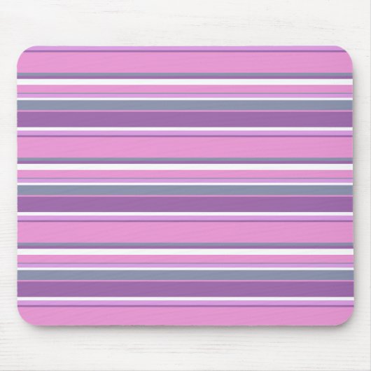 Lilac Streifen Mousepad (Vorne)