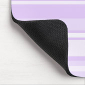 Lilac Streifen Mousepad (Ecke)