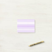 Lilac Streifen Post-it Klebezettel (Auf Schreibtisch)