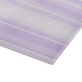 Lilac Streifen Schneidebrett (Ecke)