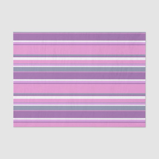 Lilac Streifen Seidenpapier (Vorderseite)