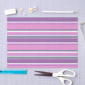 Lilac Streifen Seidenpapier (Handwerk)