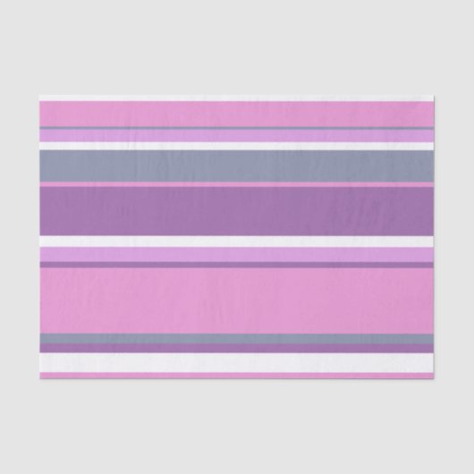 Lilac Streifen Seidenpapier (Vorderseite)