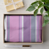 Lilac Streifen Seidenpapier (Geschenk)