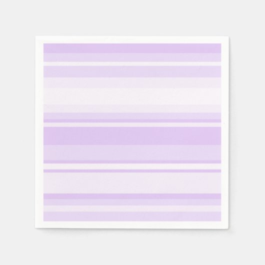 Lilac Streifen Serviette (Vorderseite)