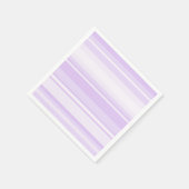Lilac Streifen Serviette (Ecke)