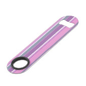 Lilac Streifen Speed Flaschenöffner (Vorderseite Schrägansicht)