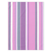 Lilac Streifen Tischdecke (Vorderseite)