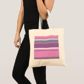 Lilac Streifen Tragetasche (Vorderseite (Produkt))