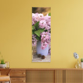 Lilac Stretched Canvas Print Leinwanddruck (Insitu (Wohnzimmer))