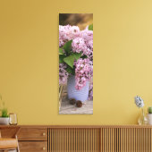 Lilac Stretched Canvas Print Leinwanddruck (Insitu (Wohnzimmer))