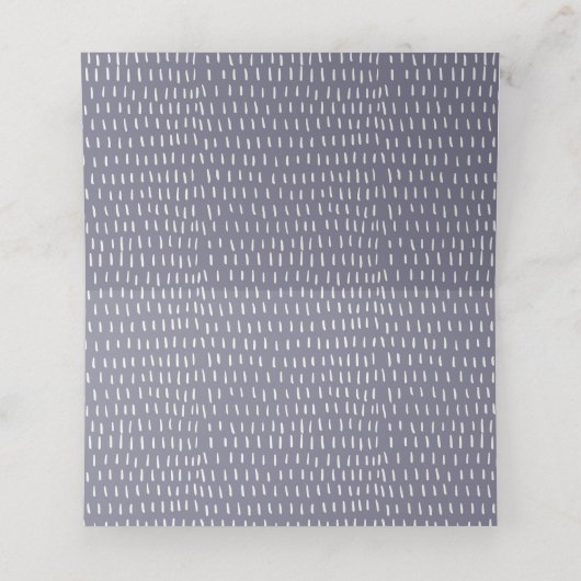 Lilac Succulent Eukalyptus Botanischer Rahmen Hoch Platzkarte (Innenseite Aufgefaltet)