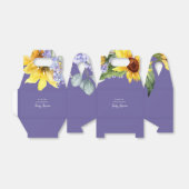 Lilac & Sunflower Baby Dusche Geschenkschachtel (Ungefaltet)